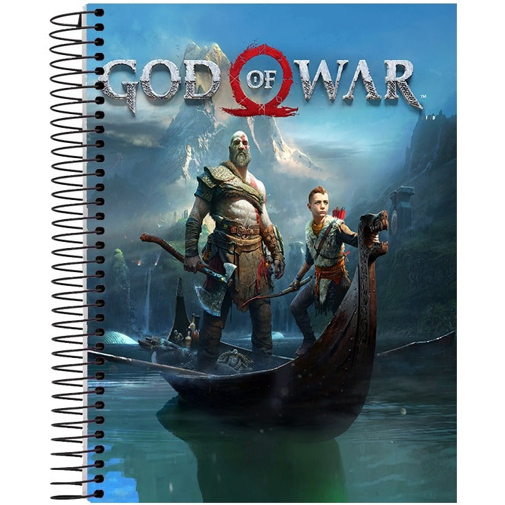 Caderno GOD OF WAR (10 Matérias)